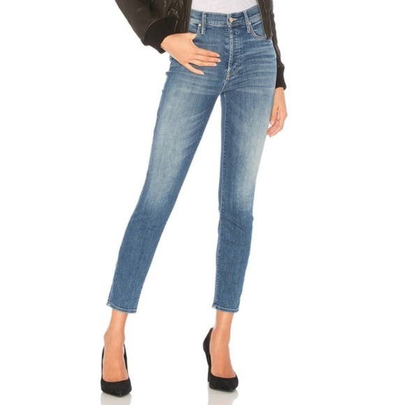 Mother Denim - Mother Super Stunner Ankle in Racing Hearts Jeans